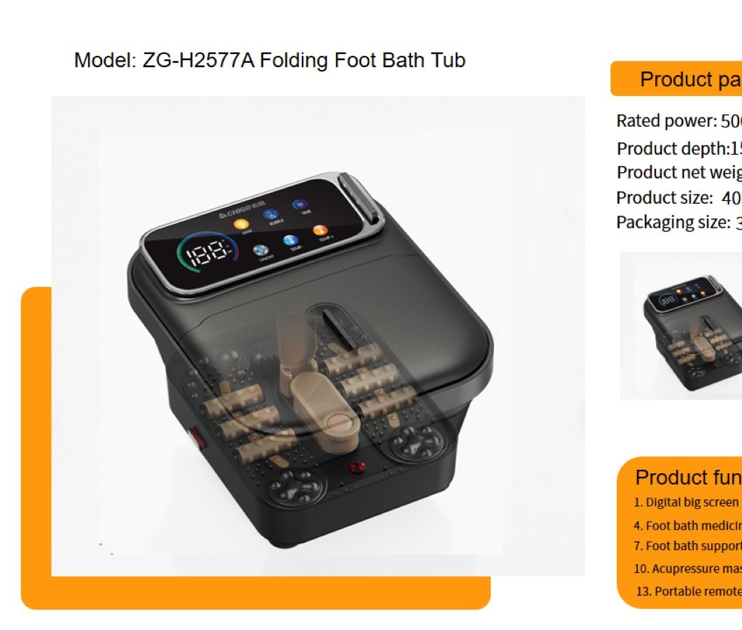 Haokang folding foot bath